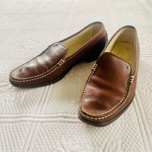 Tod's Brown Gommino Leather Driving Loafers, 36.5